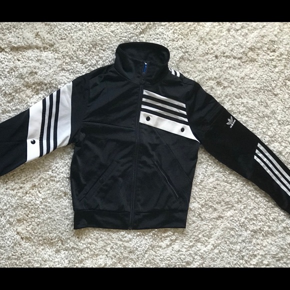 deconstructed track jacket adidas